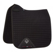 LeMieux ProSport Cotton Dressage Saddle Pad in Black