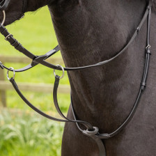 LeMieux Arika Running Martingale - Black/Silver