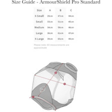 LeMieux Armour Shield Pro Standard Fly Mask in Grey  - Size Guide
