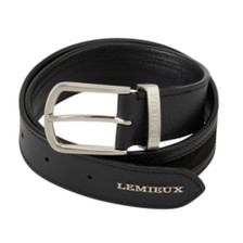 LeMieux Suede Insert Belt - Black