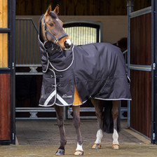 Highlander Plus Turnout Rug & Neck Set 200g - Black