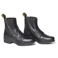 Mountain Horse Veganza Winter Zip Paddock Boots in Black