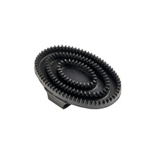 EZI-GROOM Rubber Curry Comb - Black