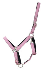 Hy Equestrian Glitzy Headcollar - Pink