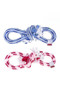 KONG Puppy Rope Tug - blue and pink