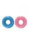 KONG Puppy Traxx Dog Toy in Blue and Pink