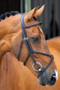 Lusso Grackle Bridle - Havana