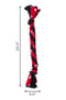 KONG Signature Rope Dual Knot Dog Toy - size