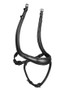 Lusso Ergonomic Curved Flash Noseband - Black