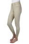 Hy Equestrian Ladies Arctic Polar Softshell Full Seat Breeches in Beige - front