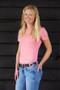 Hy Equestrian Ladies Synergy T-Shirt in Rose