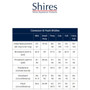 Shires Size Chart