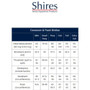 Shires Size Chart