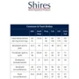 Shires Size Chart