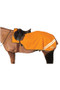 Hy Equestrian Reflector Fleece Exercise Sheet in Orange