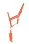 Hy Equestrian Reflector Headcollar and Leadrope in Orange