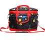 Hy Equestrian Tractor Collection Grooming Bag in grey/red