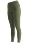 Aubrion Ladies Non Stop Riding Tights - Green - Front