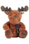 Barbour Reindeer Dog Toy in Brown/Classic - Front