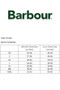 Barbour Mens Nelson Essential V Neck Size Guide