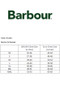 Barbour Mens Nelson Essential Half Zip Size Guide