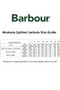 Barbour Ladies - Size Guide
