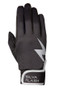Hy Equestrian Silva Flash Riding Gloves in Black - front