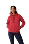 PS of Sweden Ladies Angela Hoodie in Chilli Red - Front