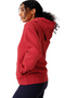 PS of Sweden Ladies Angela Hoodie in Chilli Red - Side