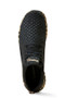 Ariat Ladies Fuse Lace Trainers in Black Mesh/Leopard Print - front