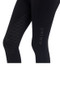 Ariat Youth Venture Thermal Half Grip Tight in Black - grip detail