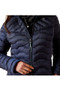 Ariat Ladies Ideal Down Coat in Navy - front detail