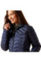 Ariat Ladies Ideal Down Coat in Navy - chest