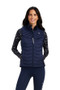 Ariat Ladies Ideal Down Gilet in Navy Eclipse - front