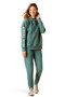 The Ariat Ladies Rabere Hoodie in Silver Pine Heather - front