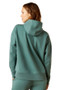 The Ariat Ladies Rabere Hoodie in Silver Pine Heather - back