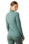 Ariat Ladies Lumina Lowell Long Sleeve Base Layer in Silver Pine - back