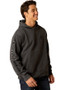 Ariat Mens Rabere Hood in Charcoal - front