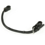 Velociti GARA Rolled Leather Lip Strap - Black
