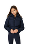 LeMieux Young Rider Gia Puffer Jacket -Navy - Modelled