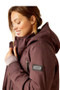 Ariat Ladies Sterling Insulated Waterproof Parka in Raisin - side