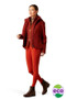 Ariat Ladies Coastal Waterproof Jacket in Fired Brick - eco