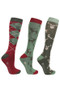 Hy Equestrian Divine Deer Three Pack Socks - collection