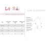 Little Rider Riding Star Collection Headcollar and Leadrope Set Size Guide