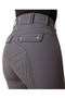 Ariat Ladies Tri Factor Frost Insulated Full Seat Breeches in Ebony - back detail