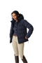 PS of Sweden Ladies Unni Puffer Jacket - Navy - Modelled