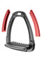 Horsena Swap Stirrup Extra Covers - Red Brass