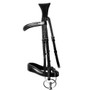 Henry James Saddlery Dressage Bridle - Black - Side
