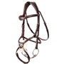 Henry James Saddlery Mexican Grackle Bridle - Havana - Front
