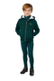 LeMieux Mini Sherpa Lined Lily Hoodie in Spruce - Modelled